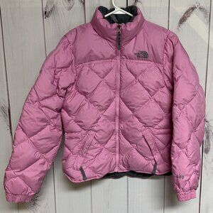 The North Face Women’s 600 Down Quilted Jacket Small Pink EUC